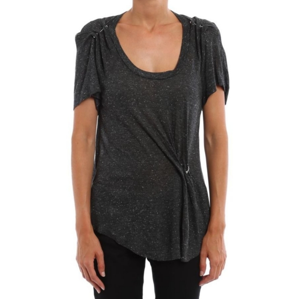 Isabel Marant t-shirt with unique metal hardware